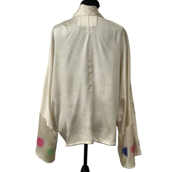Pippa Cream Oversized Kimono Top(Size Medium) - Picture 2 of 8